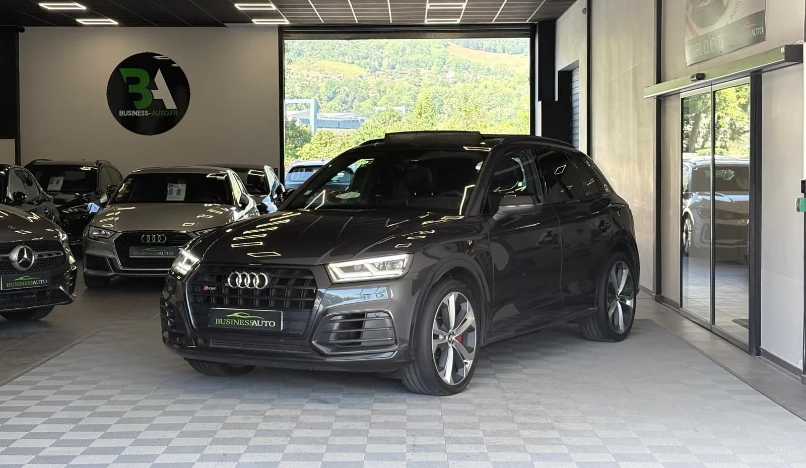 AUDI SQ5 3.0 V6 TDI 347cv Tiptronic 8 Quattro / Toit Ouvrant / Carbone / Camera