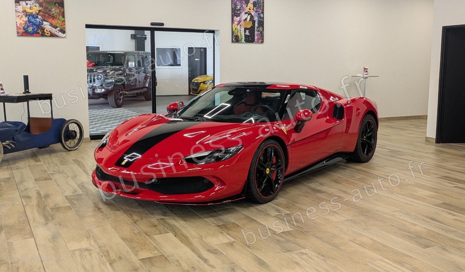 FERRARI 296 GTB V6 Turbo Hybride 830cv FRANCAISE 1ERE MAIN TVA Récuperable